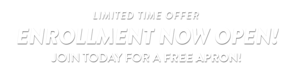enrollment-now-open-free-apron